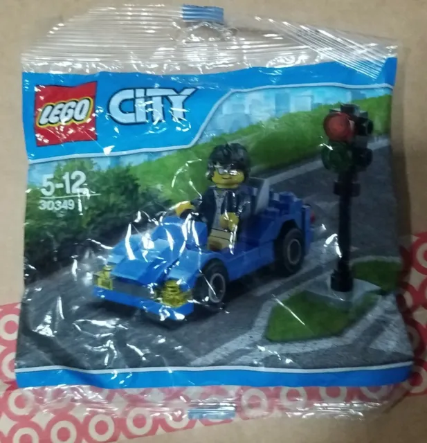 Lego 30349 Sports Car Polybag Small Set New Sealed Building Toy Party Favor