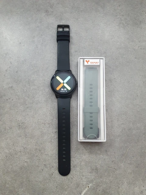 MONTRE CONNECTÉE YAMAY avec bracelet de rechange neuf EUR 13,00