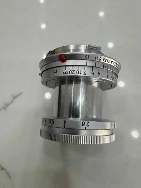 Leica Ernst Leitz GmbH Wetzlar Elmar 5cm f1:2.8 Lens Screw-Mount Parts Only
