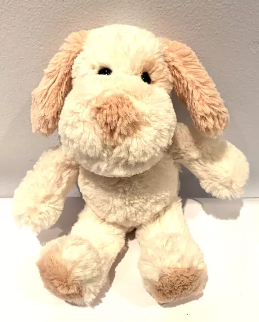 Thorpe Park Keel Toys Cream Dog Plush Soft Toy 22cm