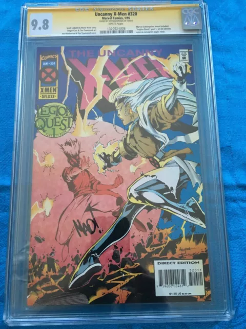 Uncanny X-Men #320 - Marvel - CGC SS 9.8 NM/MT - Signed by Joe Madureira