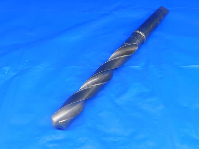 7/8 O.d. Hss Twist Drill Bit Morse Taper #3 Shank 7" Loc 11 1/2 Oal .875 Mt3