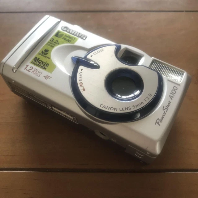 SAMPLE PHOTOS INCLUDED] Canon PowerShot A100 CCD Sensor AA