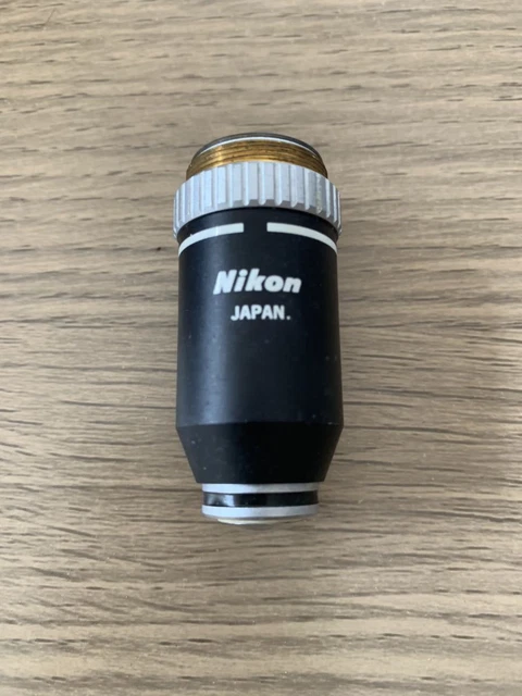 Nikon 100 1.25 Oil 160/0.17 WD 0.14 Microscope Objective lens　ニコン