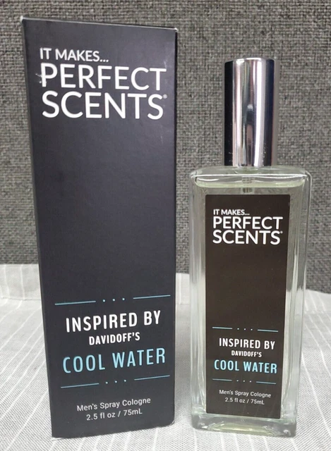 Perfect Scents Men's Spray Cologne~ Inspired by Davidoff's Cool Water~ 2.5 fl oz