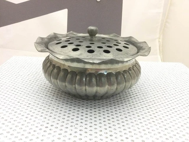 Ancienne Boîte En étain à Mouches – Matériel De Pêche Vintage, Provenance UK