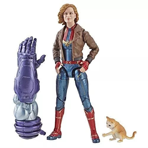 Marvel Legends Captain Marvel BAF Series [Kree Sentry] Captain Marvel & Cat