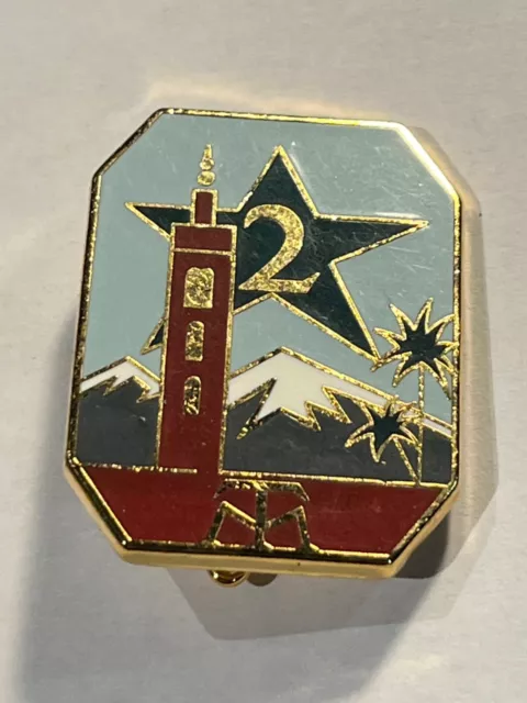 Insigne Militaire 2ème Régiment de Tirailleurs Marocains (107-33/P13/A3-31)