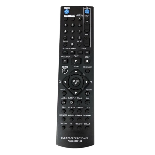 AKB36097101 Replacement Remote Control for LG DVD Player RC397H-M RC397H-M 3