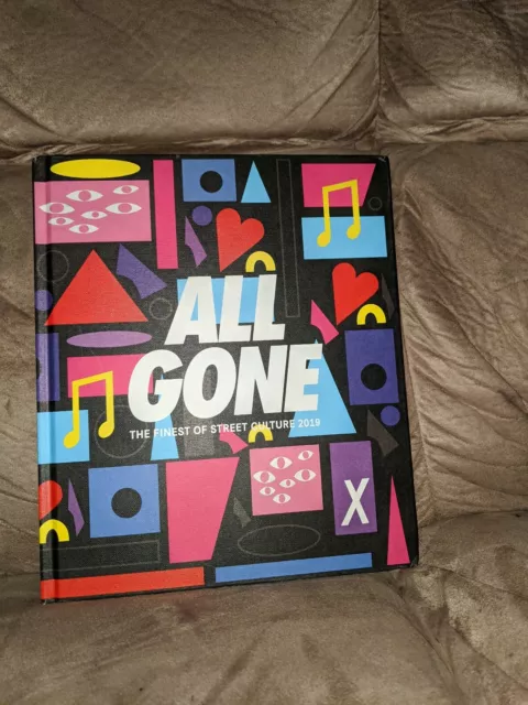 All Gone Book The Finest Of Street Culture 2019 Brand New Black Streetwear book