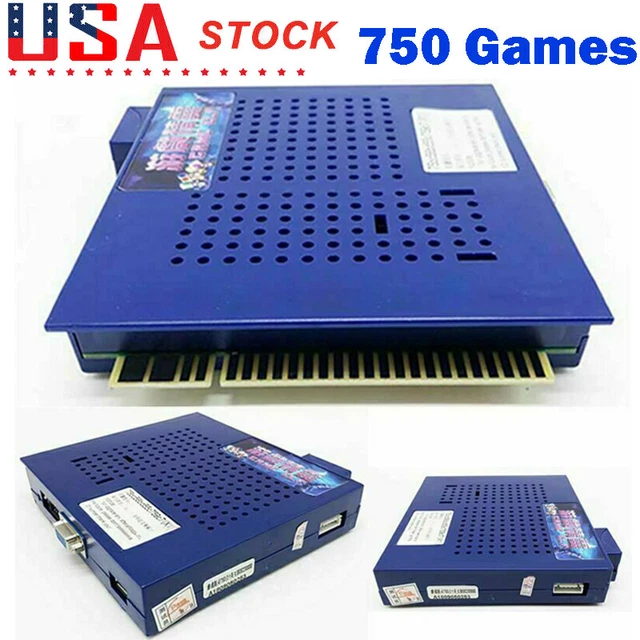 Arcade Jamma Game Board Elf 750 in 1 Super Elves Game Pcb Horizontal Screen