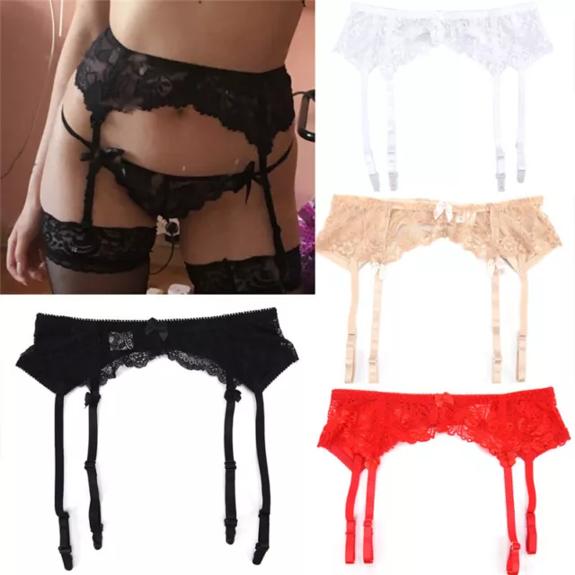 1x Women Garters Suspenders Double Breasted Adjustable Waist Belt for Stocki Xy