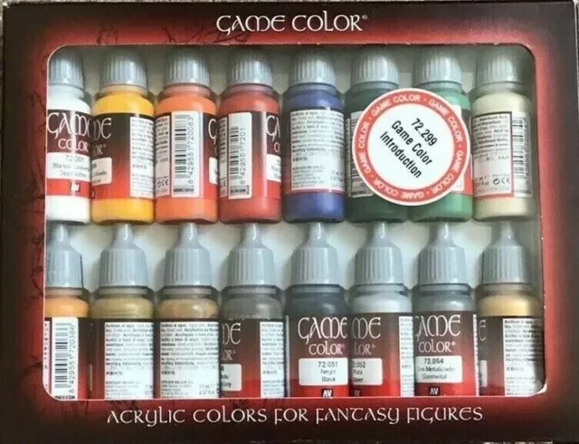Vallejo Paint 17ml Bottle Panzer Aces Paint Set #2 (8 Colors: #309