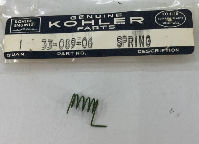 Genuine Kohler 33-089-06 Snowmobile Retractable Starter Replacement Dog Spring