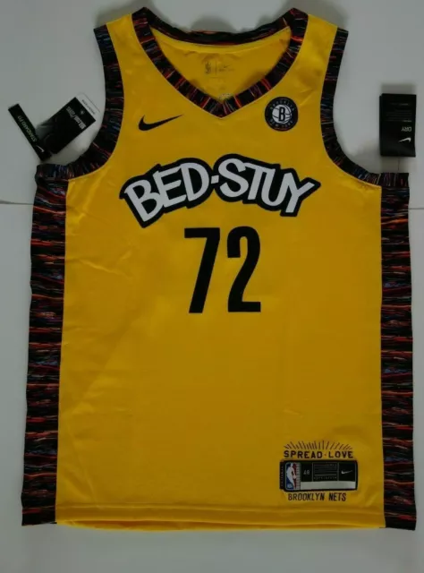 Nike Brooklyn Nets Notorious Big Biggie Swingman Jersey Sz 40 S