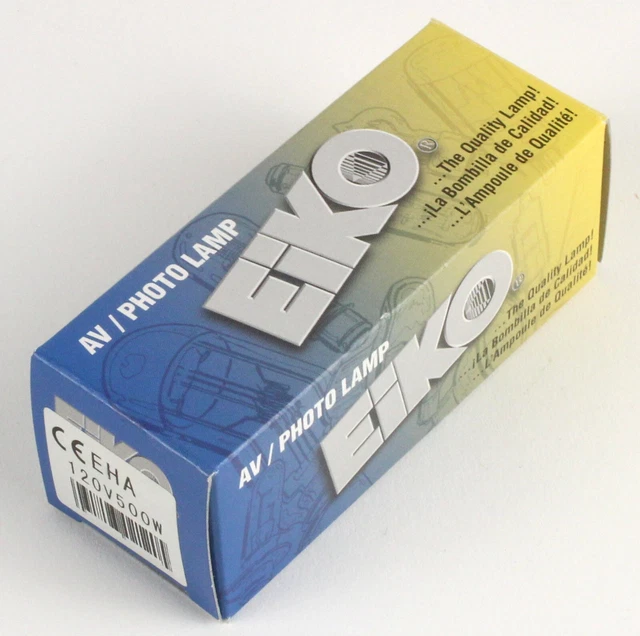 EiKO AV Photo Lamp EHA 120V 500W Projector Light Bulb C2C Japan New in box