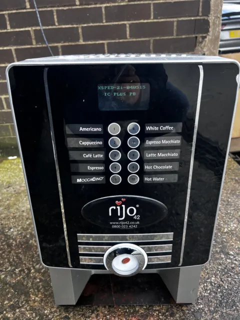 Rijo 42 Industrieller Kaffeemaschine Automat für Teile nicht geprüft fehlt