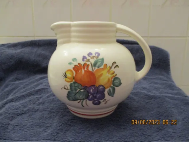 Vintage Knowles Utility Ware Fruit Pitcher