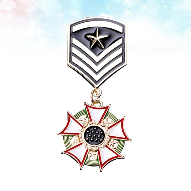 Broche alfiler en forma de americano