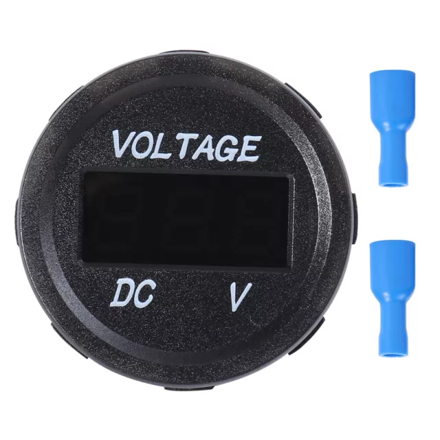 Universal Digital Display Voltmeter Waterproof Voltage Meter Blue LED for DC