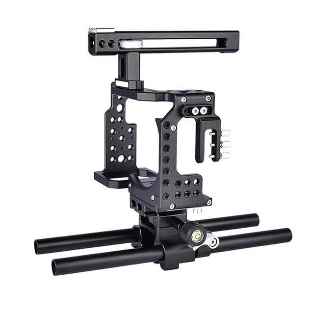 Figura de cámara A7 estabilizador profesional cámara réflex digital para Alpha A7 A G2Z9