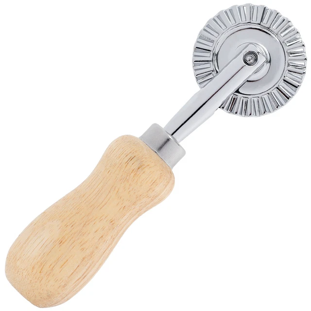 Pastry Wheel Cutter & Decorator - Dual Wheel Kitchen Tool For Pie Crust, Pasta, Ravioli & Pizza Dough - View #8