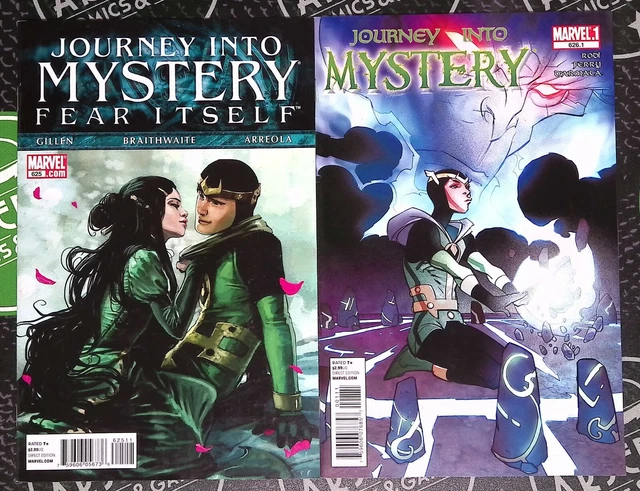 Journey Into Mystery #625 & 626.1 (2011) Marvel Kid Loki Thor Hela Odin Mephisto
