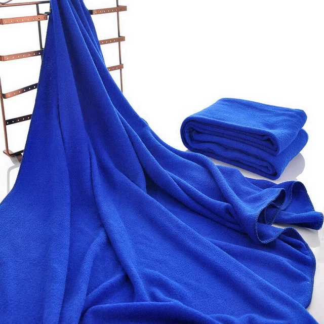 Super Soft Large Bath Beach Towel Sheet Microfibre Jumbo Sport Swim Hand Cloth .