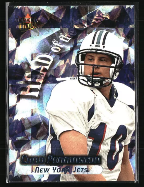 Chad Pennington 2000 Ultra #4 HC Football Card