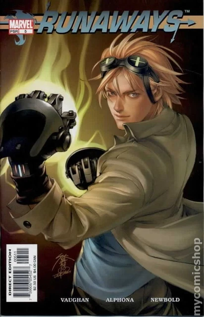 Runaways #5 VF 2003 Stock Image