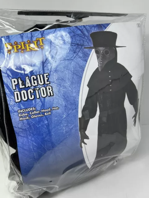 Plague Doctor Youth/Child Costume Sz Small  (4-6) Brand New~