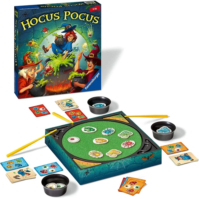 Ravensburger 20517 Hocus Pocus Kinderspiel Hexenküche Kinder Spiel Game for Kids