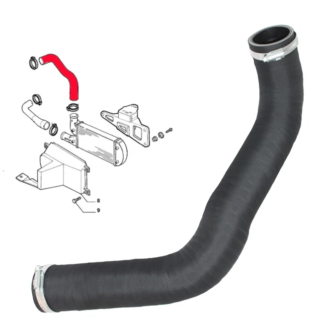 Fastner Tuyau Douille Redroidisseur Air Turbo Alfa Romeo 166 2.4 JTD Fastner Tuyau Douille Redroidisseur Air Turbo Alfa Romeo 166 2.4 JTD