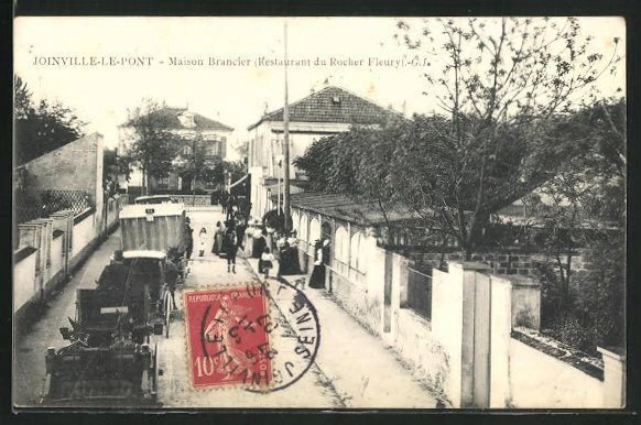 CPA Joinville-le-Pont, Maison Brancier 1907