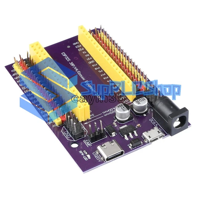 ESP32 38P DEVELOPMENT For ESP32-DevKitC-32 ESP-WROOM-32 Expansion Board ...