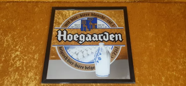 Hoegaarden Specchio Vintage Della Birra Bier Beer Bar Pub 49 X 49 1° Edizione 