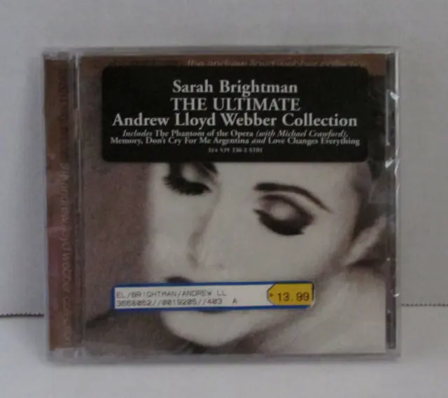 THE ANDREW LLOYD Webber Collection by Sarah Brightman CD - NIP / NOS $9 ...