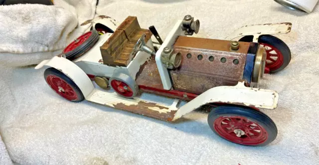 Vintage Mamod Steam Car-  Running Engine -No Burner Otherwise Looks  Good