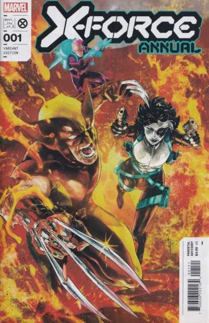 X-FORCE 2022 ANNUAL (FRANCESCO MOBILI VARIANT)(2022) COMIC BOOK ~ Marvel Comics