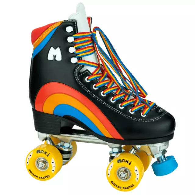 Moxi Rainbow Rider Rollerskate Black