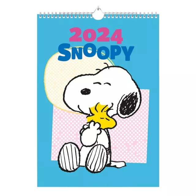 SNOOPY PEANUTS OFFICIAL A3 Calendar 2024 RARE £7.99 PicClick UK