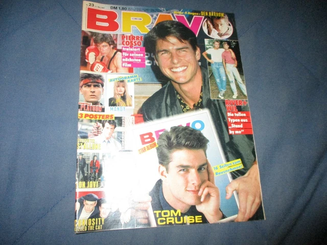 Bravo 27.5.1987 23/87 mit Sylvester Stallone Poster Heft komplett