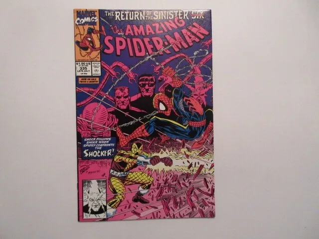 Marvel Comics Amazing Spiderman #335 Late July