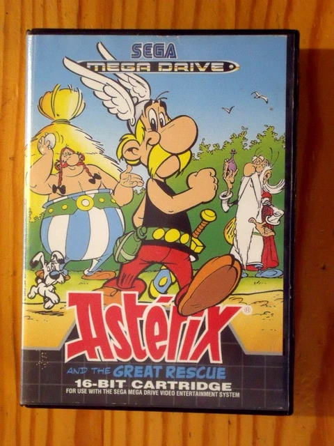 ASTÉRIX ET LE POUVOIR DES DIEUX - Jeu original Sega Megadrive - occasion - complet - Jeux vidéo