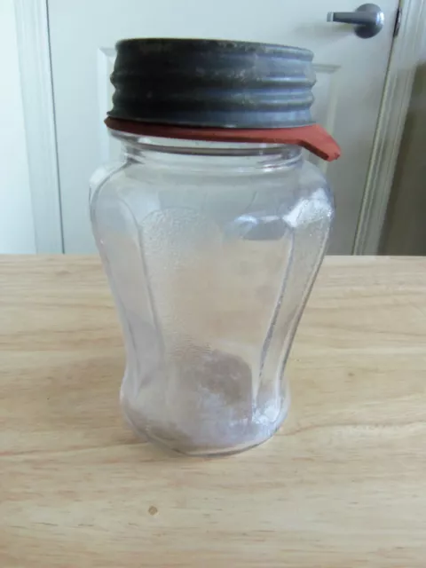 Original Speas Pint U-SAVIT Jar with Stippled Panels