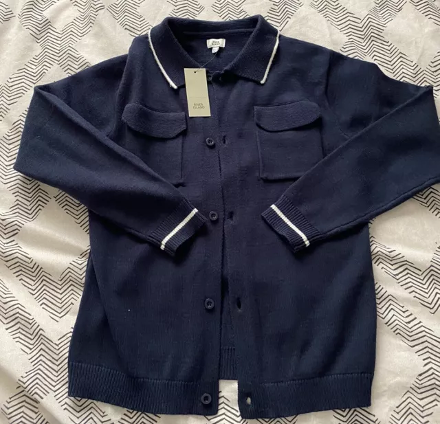 Boys River Island Cardigan Size 9/10 Years