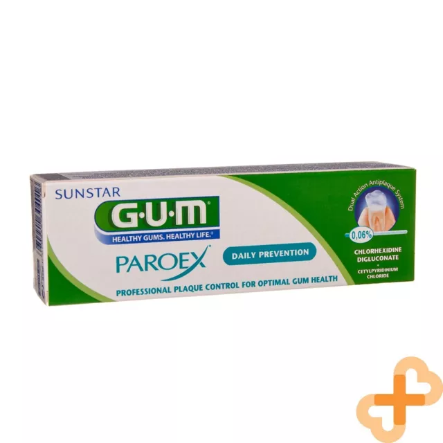 Gum Paroex 0,06% 75ml Professionnel Plaque Contrôle Pour Optimal GUM Santé