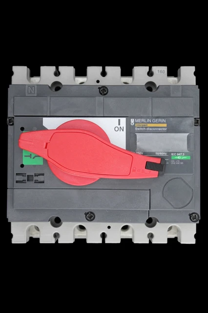 Merlin Amp MERLIN GERIN 160 Amp Four Pole Switch Disconnector Mgi1604 £49.95 ...