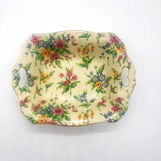 Vintage Chintz Royal Winton Grimwades Queen Anne Double Handle Bowl **