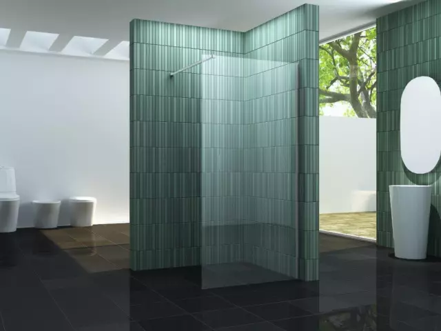 Glas Duschwand SC 8mm Walkin Duschabtrennung Dusche Duschtrennwand